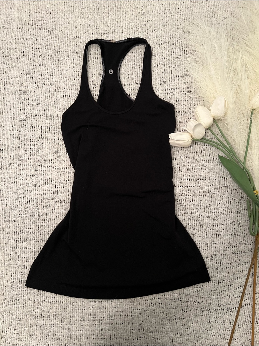 lululemon athletica Black Racerback Performance Tank